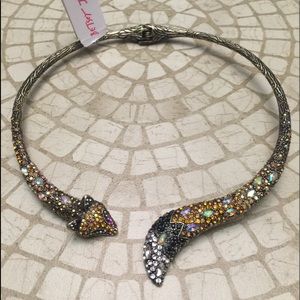 Betsey Johnson Imperial Fox Collar Necklace